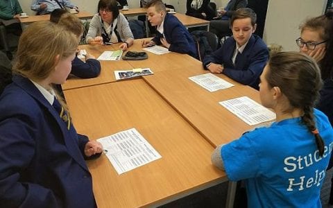 University visit inspires year 8 students