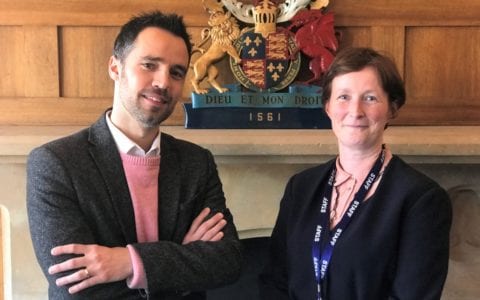 Positive visit from education expert Mark Lehain