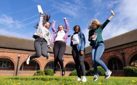 Students celebrate excellent GCSE results