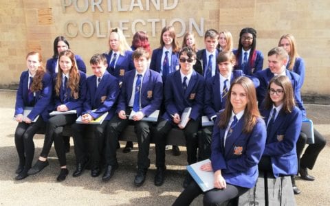 Art students inspired at The Harley Gallery