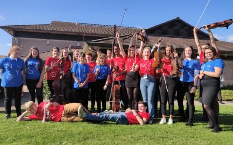 National Youth Orchestra experience for students