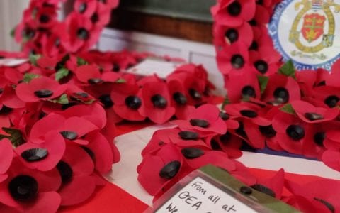 Academy gather for 2019 Remembrance service