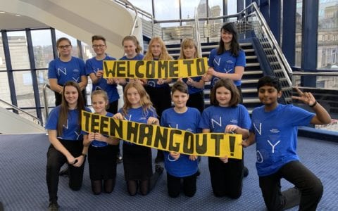 Students 'hang out' with National Youth Orchestra