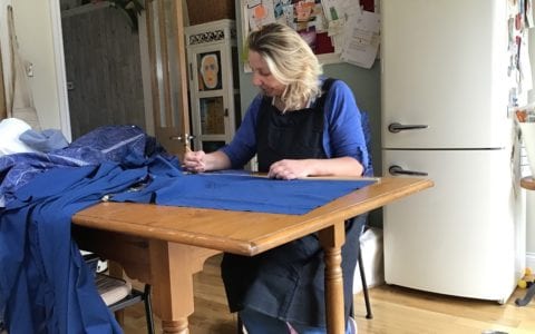 QEA teacher makes scrub bags for NHS workers
