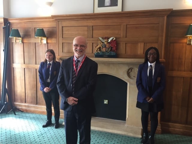 Diocese director of education visits Queen Elizabeth’s Academy