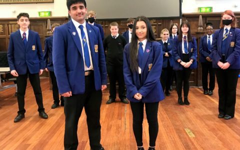 New head boy and head girl elected