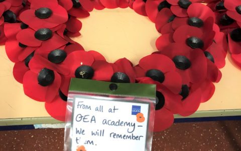 Academy falls silent for our Remembrance Service