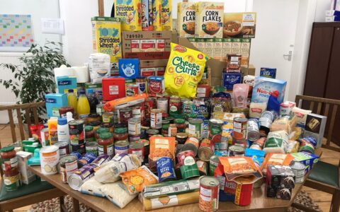 Staff donations help out local foodbank