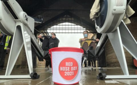 Charity 'row-athon' for Red Nose Day 2021