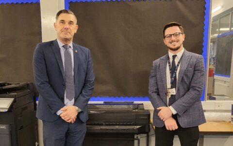 Smart Digital donates plotter printer for QEA students
