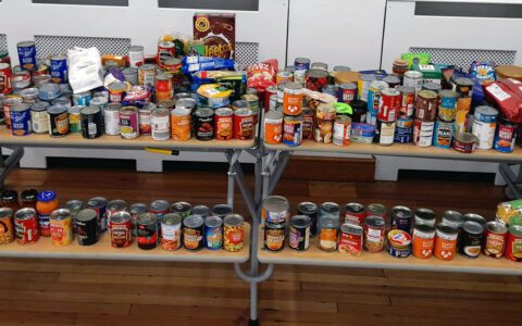 Food bank donations - thank you!