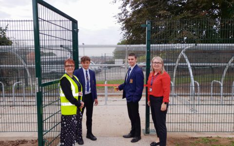 New bike shed unveiled