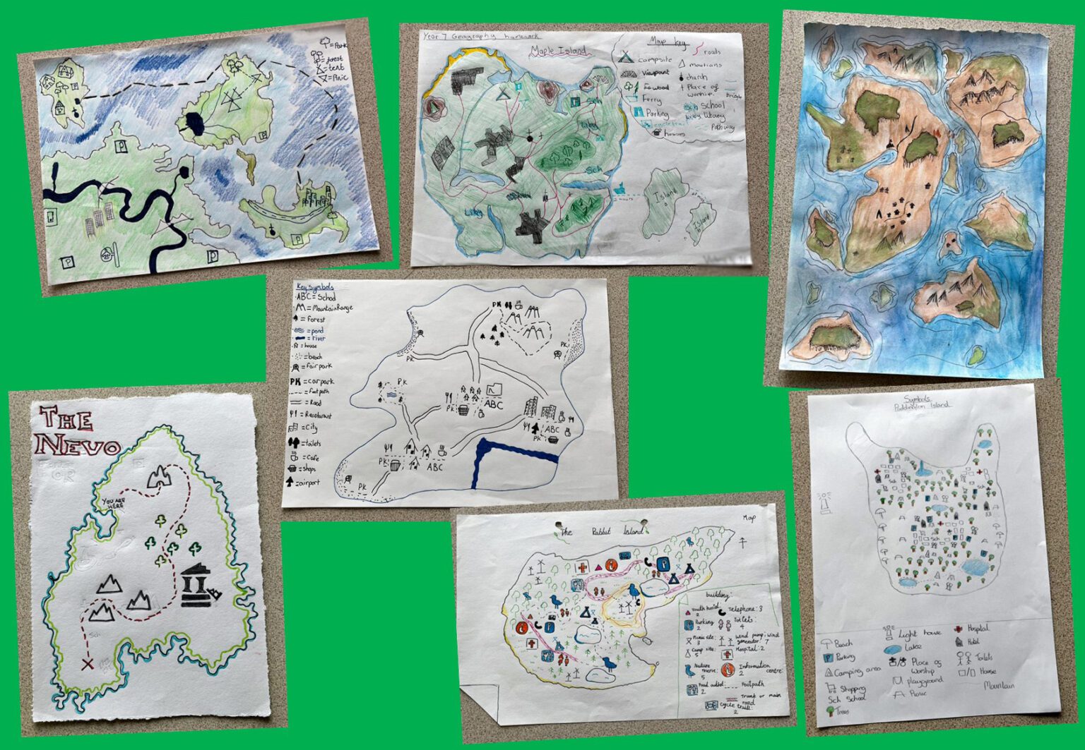 Year 7 geography students show talent - Queen Elizabeth’s Academy