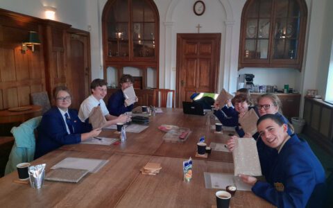Festive treat for student leaders