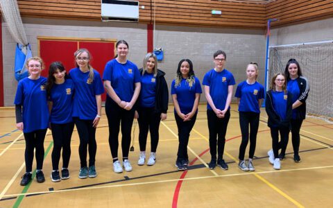 QEA leadership academy dodgeball competition
