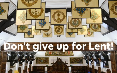'Don't give up for Lent!' 23 February