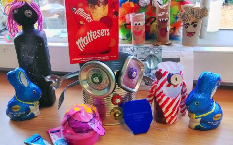 Year 7 recycling project competition winners
