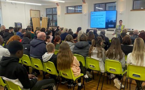 Options evening information shared with families