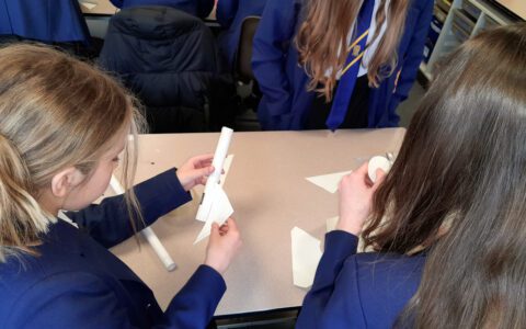 Royal Navy support STEM work at QEA