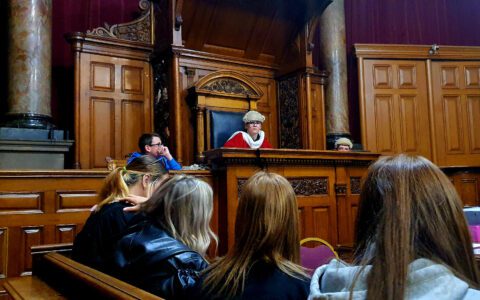 Year 10 citizenship students explore justice in Nottingham