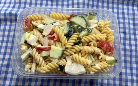 Year 7 students create summer pasta salads