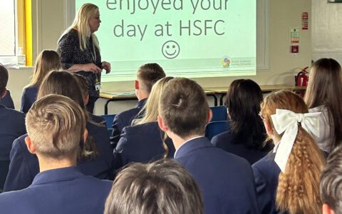 Year 10 visit Hucknall Sixth Form Centre