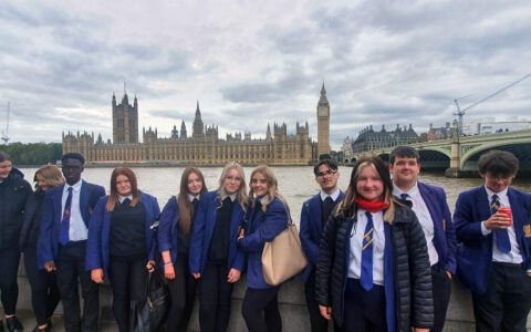 Citizenship students visit Westminster