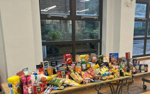 QEA families support local food bank
