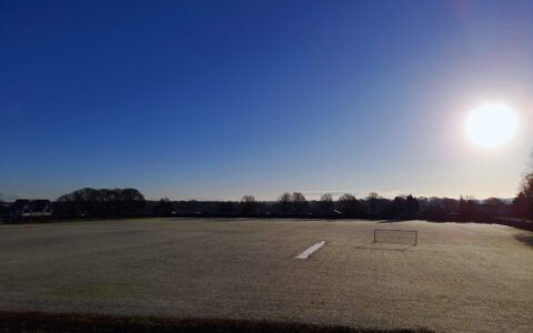 Wintery landscape at QEA