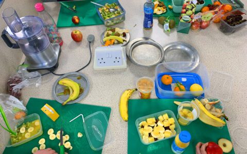 December in the QEA kitchens