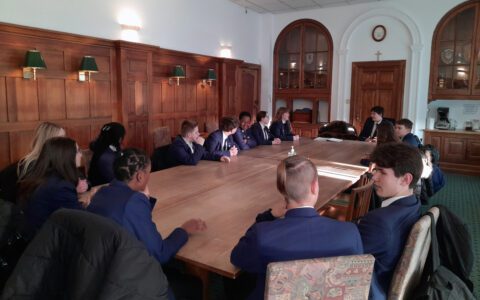 Student leadership panel meeting