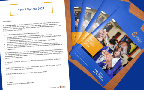 Year 9 options information