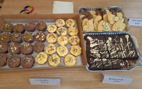 Charity bake sale raises £140