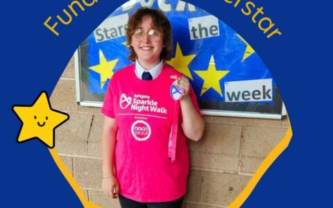 QEA student Katie raises funds for Ashgate Hospice