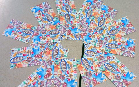 Praise postcards for our students