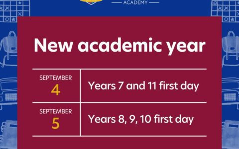New academic year at QEA