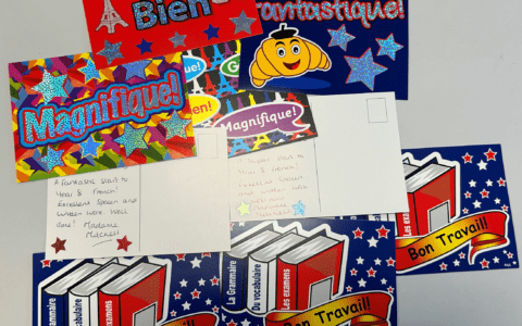 'Bon travail' to our year 8 French students!