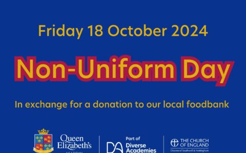 Friday 18 October: non-uniform day