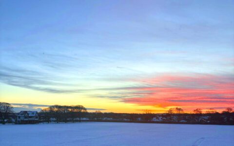 Wintery sunshine at QEA
