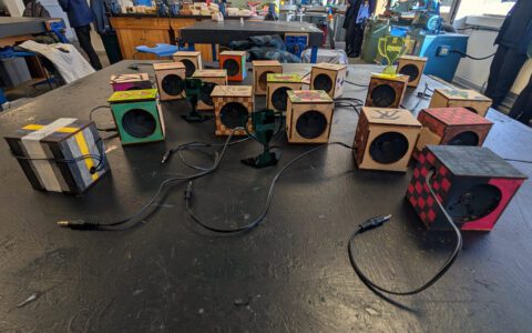 Engineering students combine creativity with technical skills