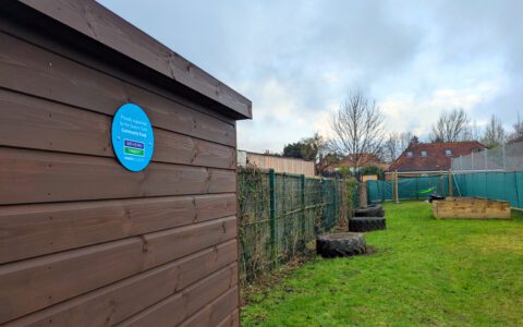 QEA garden underway thanks to Severn Trent Community Fund