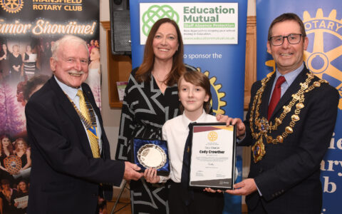 QEA Student Honoured at Mansfield Rotary Courage Awards