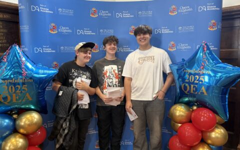 Determination and resilience shine through at Queen Elizabeth’s Academy on GCSE results day